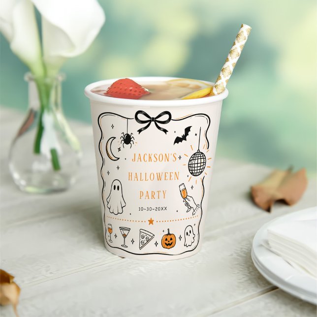 Halloween party paper cups (Creator Uploaded)