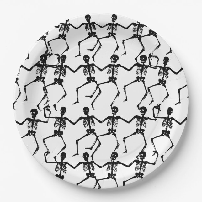 Halloween Party Paper Plate (Front)