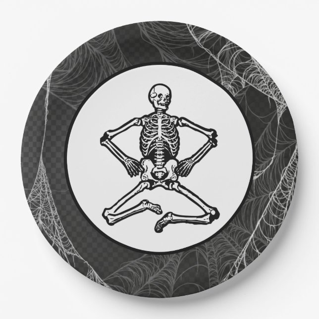 Halloween Party Paper Plate (Front)