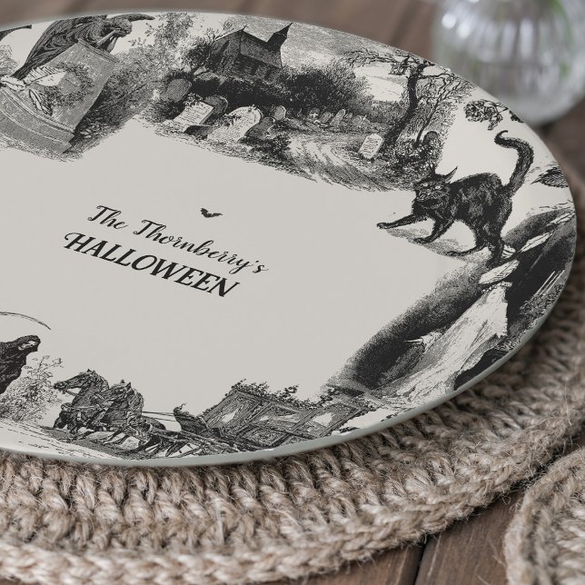 Halloween Party Paper Plate (Creator Uploaded)