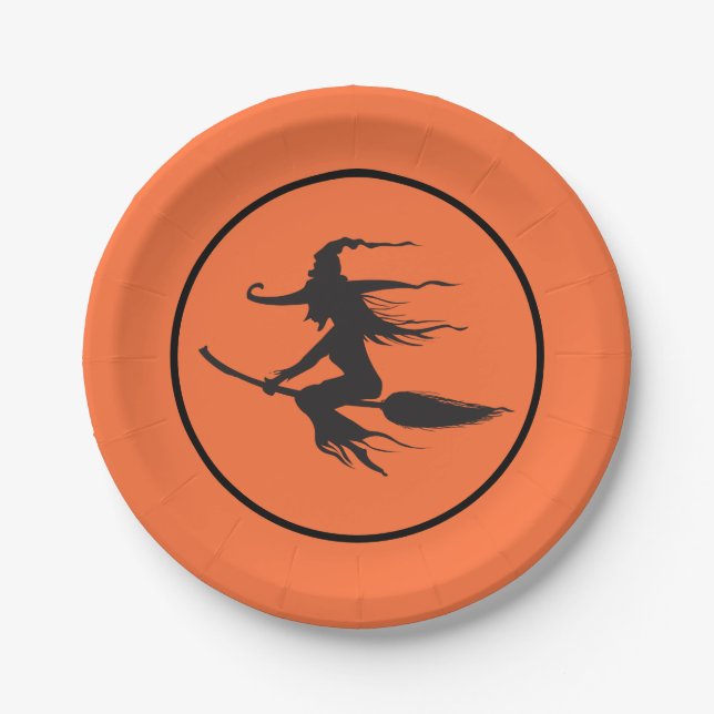 Halloween Party Paper Plate (Front)