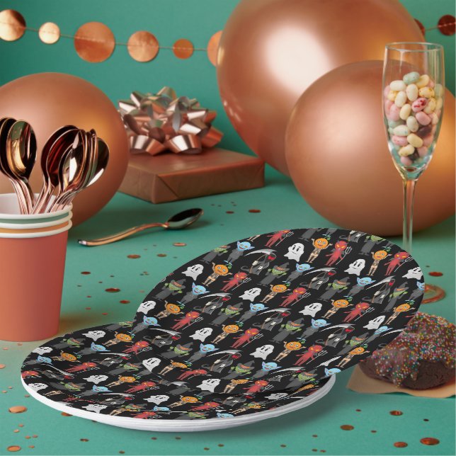 Halloween Party Paper Plates (Multi)