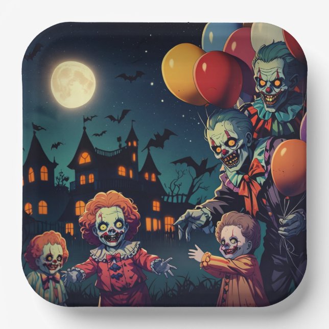 Halloween Party Plate  (Front)