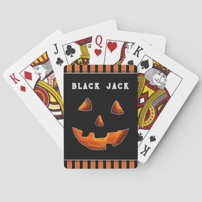 Halloween Party Playing Cards (Back)