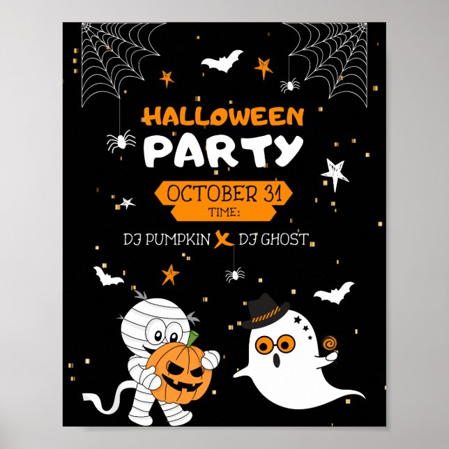 Halloween Party  Poster (Front)