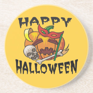 Halloween Party Pumpkin Coaster