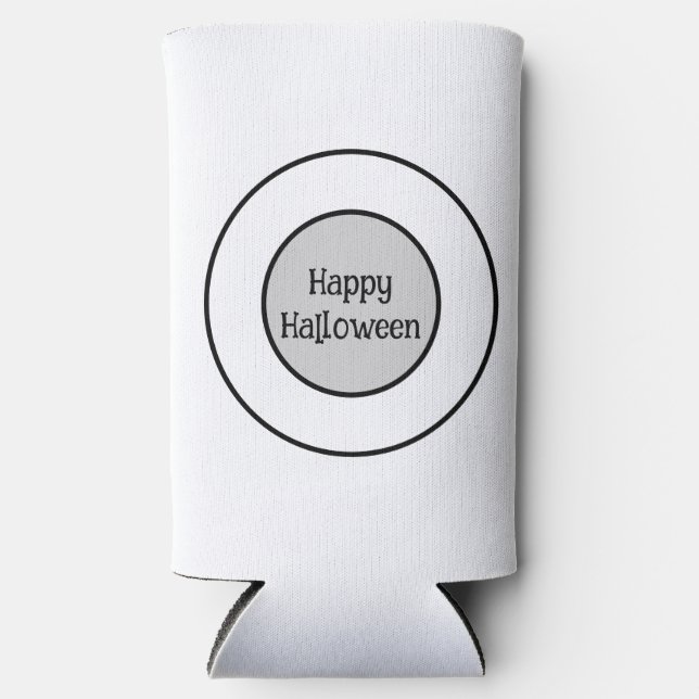 Halloween Party Seltzer Can Cooler (Front)