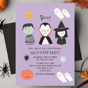 Halloween Party Spooktacular Boo Invitation
