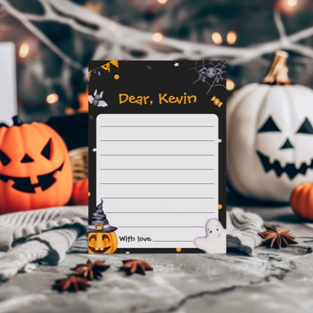 Halloween Party Spooky Birthday Time Capsule Card (Creator Uploaded)