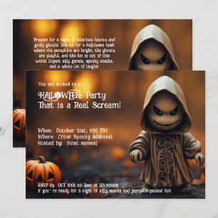 Halloween Party That’s a Real Scream!  Invitation
