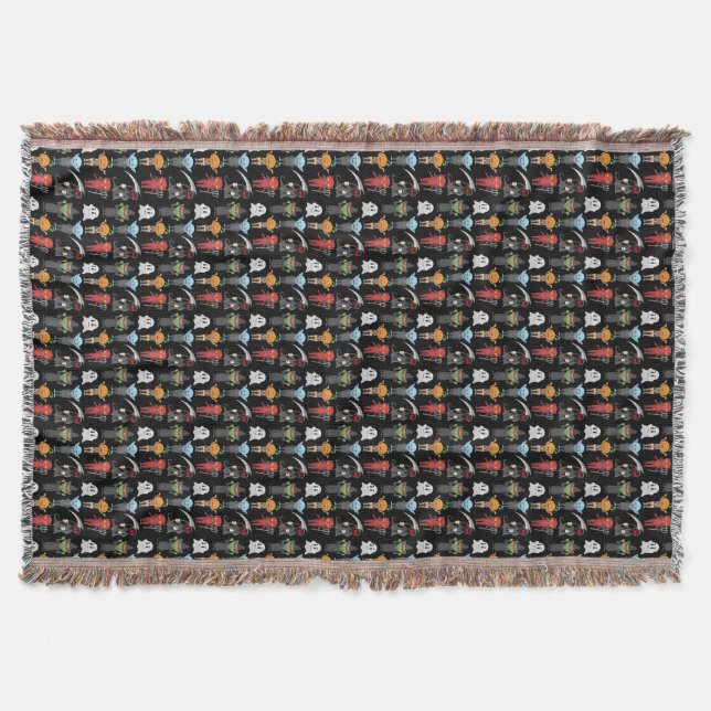 Halloween Party Throw Blanket (Front)