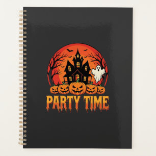 Halloween Party Time Ghost Pumpkin Design_1 Planner