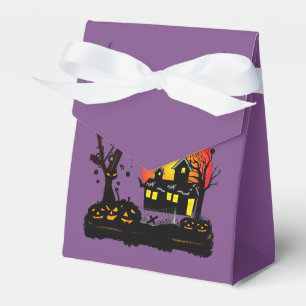 Halloween Party Time in Purple Favour Box