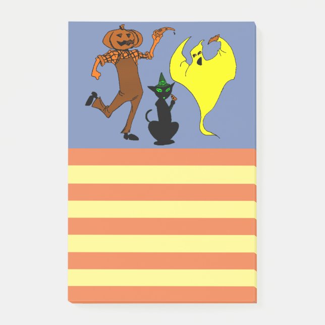 Halloween Party To-BOO List Post-it Notes (Front)