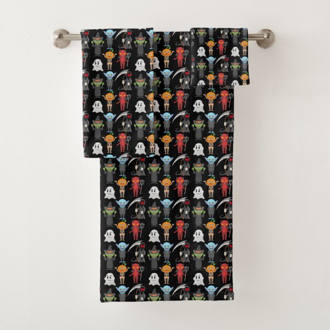 Halloween Party Towel Set (Insitu)