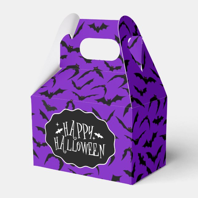 Halloween Party Treat Box (Front Side)