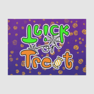 Halloween Party Trick or Treat Tissue Paper
