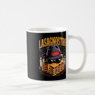 Halloween Pasta Meme Mafia Parody Funny Lasagne Ar Coffee Mug