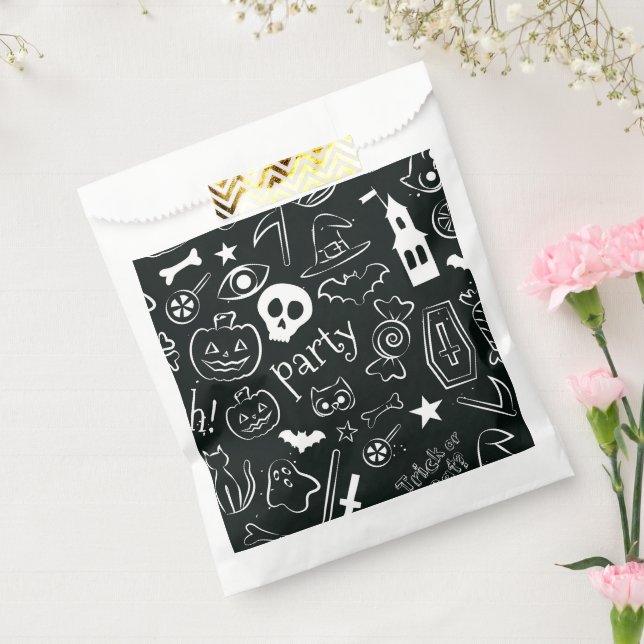 Halloween Pattern 1 Favour Bag (Sealed)
