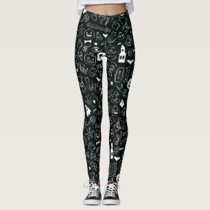 Halloween Pattern 1 Leggings