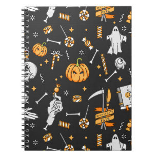 Halloween Pattern 2 Notebook
