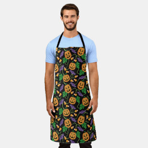 HALLOWEEN PATTERN APRON