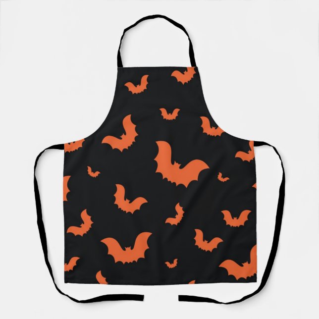 Halloween pattern apron (Front)
