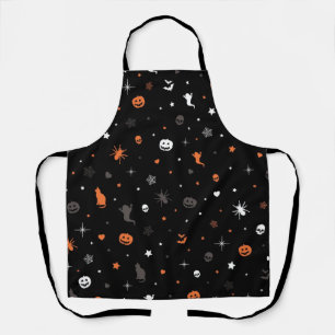 Halloween pattern apron