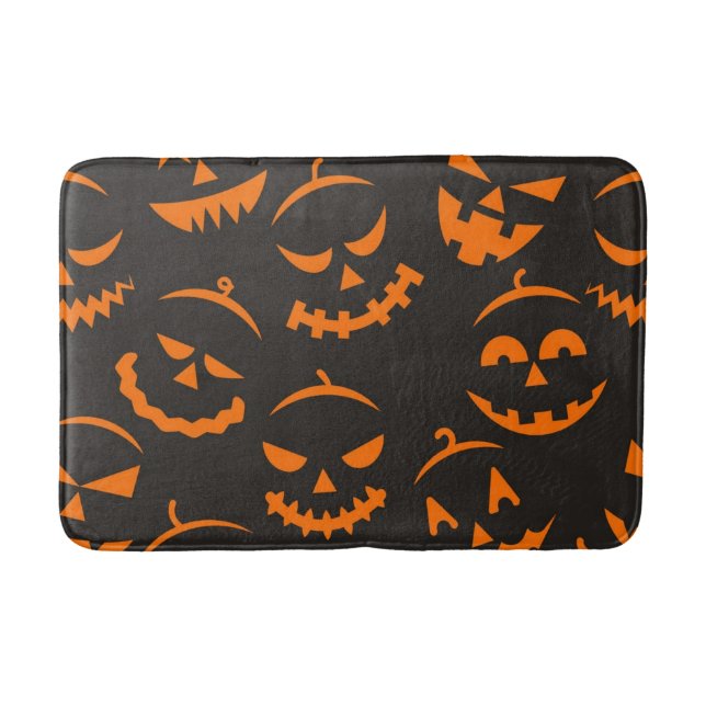 Halloween pattern bath mat (Front)
