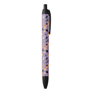 Halloween Pattern Black Ink Pen