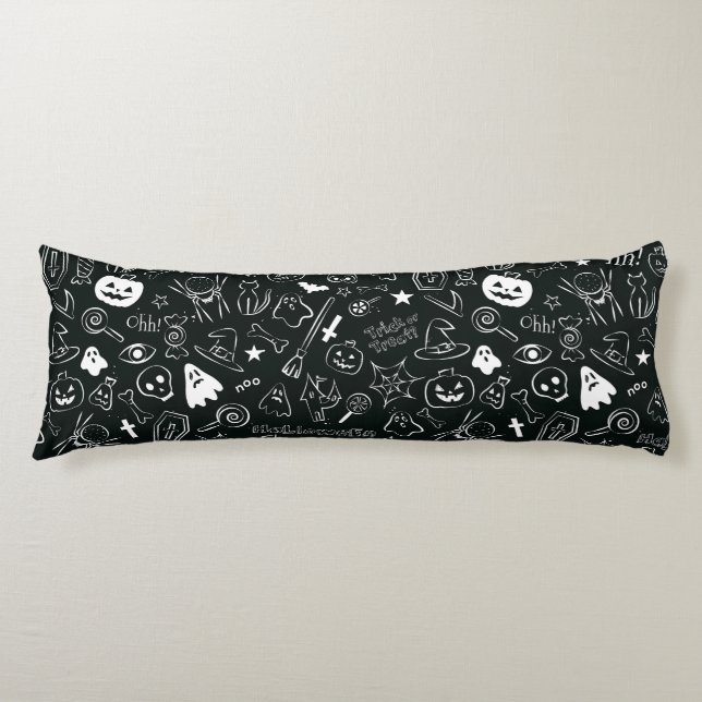Halloween Pattern Body Cushion (Front)