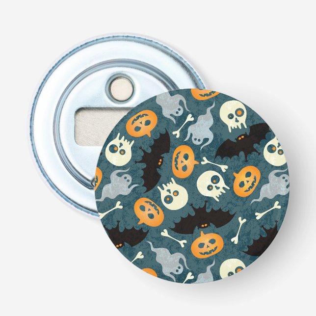 Halloween pattern bottle opener (Front)