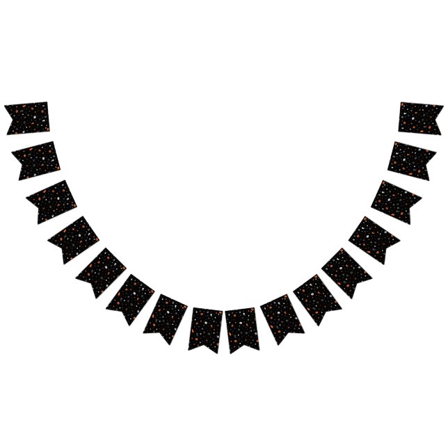 Halloween pattern bunting  (All)