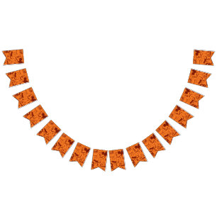 Halloween pattern bunting