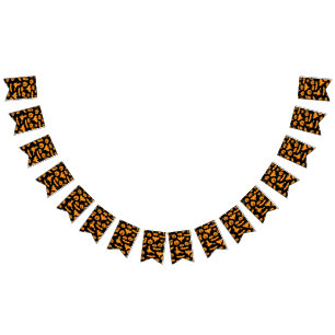 Halloween pattern bunting