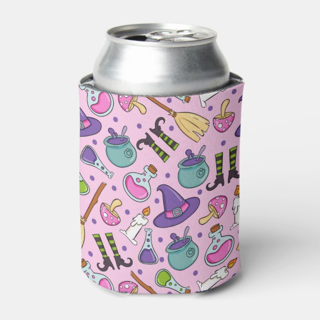 Halloween Pattern Can Cooler (Can Front)