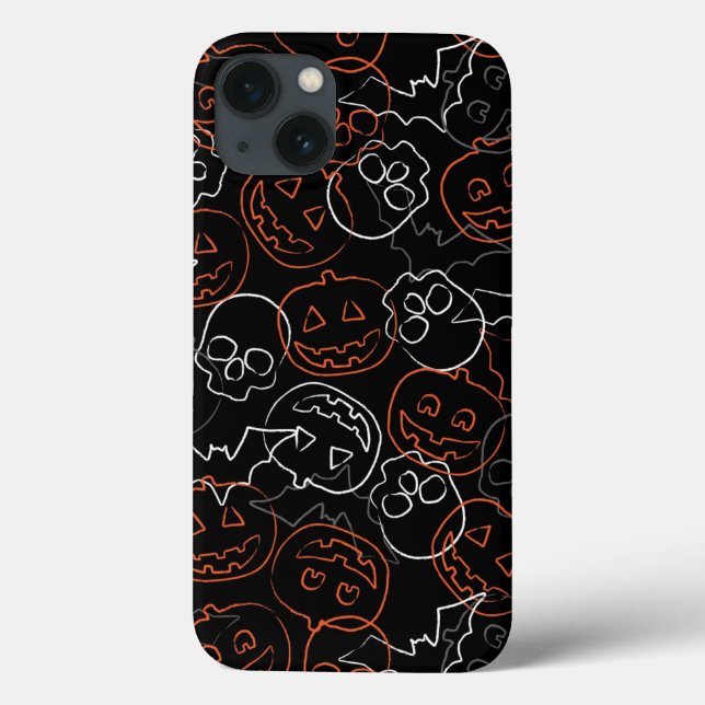 Halloween Pattern Case-Mate iPhone Case (Back)