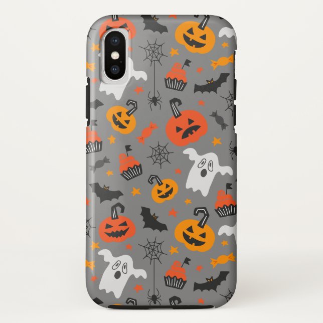 Halloween Pattern Case-Mate iPhone Case (Back)