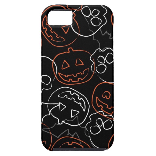 Halloween Pattern Case-Mate iPhone Case (Back)