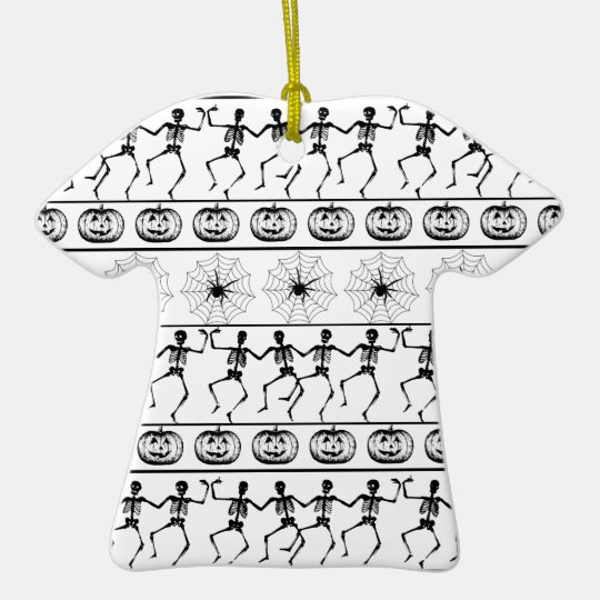 Halloween pattern ceramic ornament