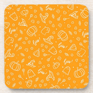 Halloween pattern coaster
