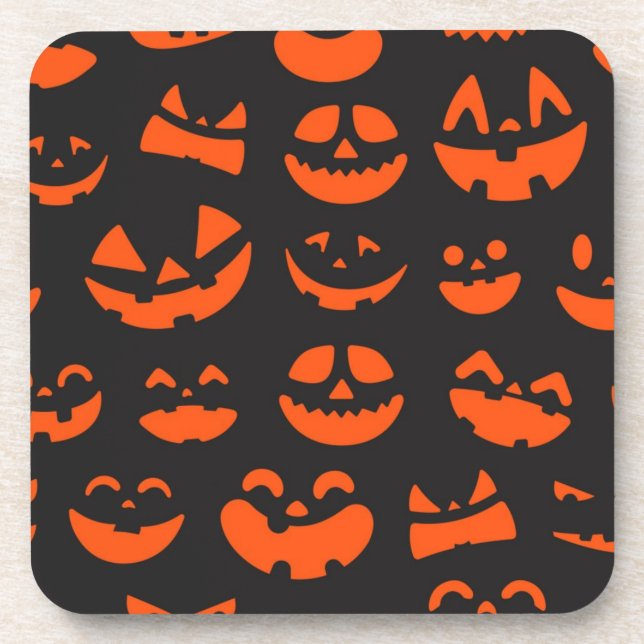 Halloween pattern coaster (Front)
