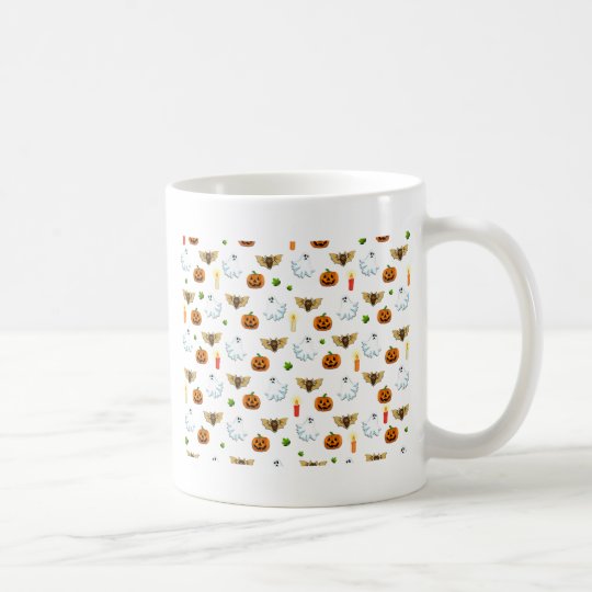 Halloween pattern coffee mug