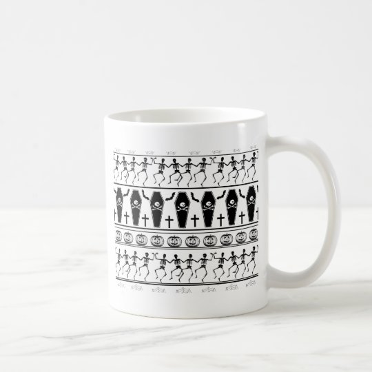 Halloween pattern coffee mug