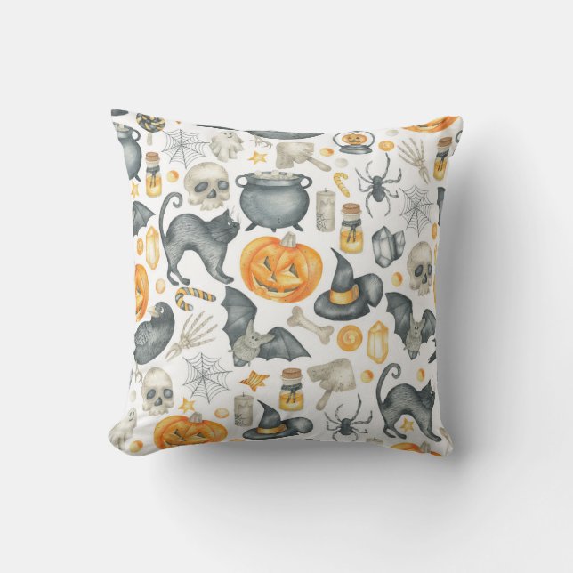 Halloween Pattern Cushion (Front)