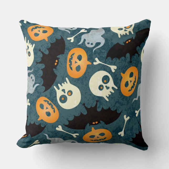 Halloween pattern cushion (Front)