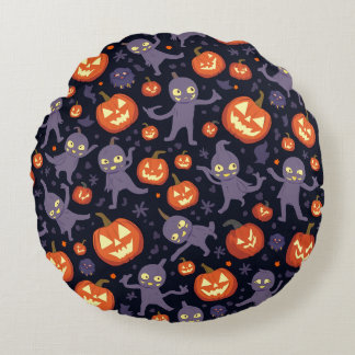 Halloween pattern cushion