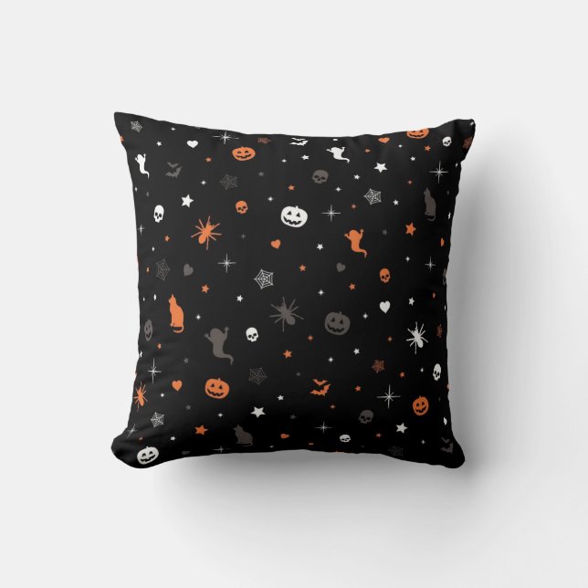 Halloween pattern cushion (Front)
