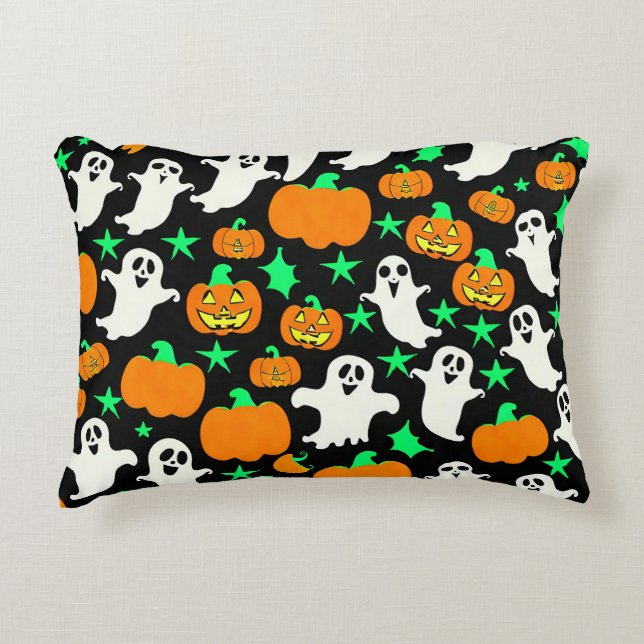 Halloween Pattern Decorative Cushion (Front)