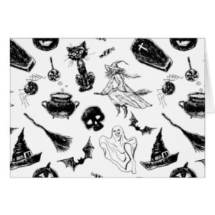Halloween pattern design